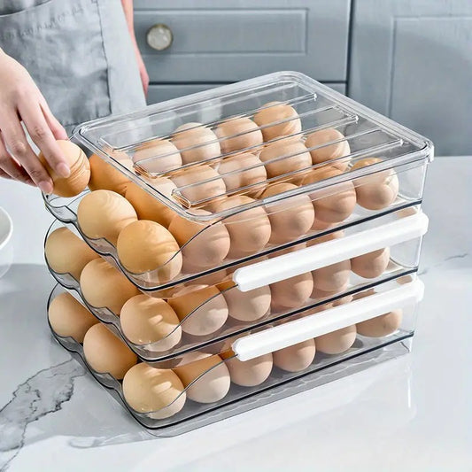 DISPENSADOR DE HUEVOS 🥚 TRANSPARENTE