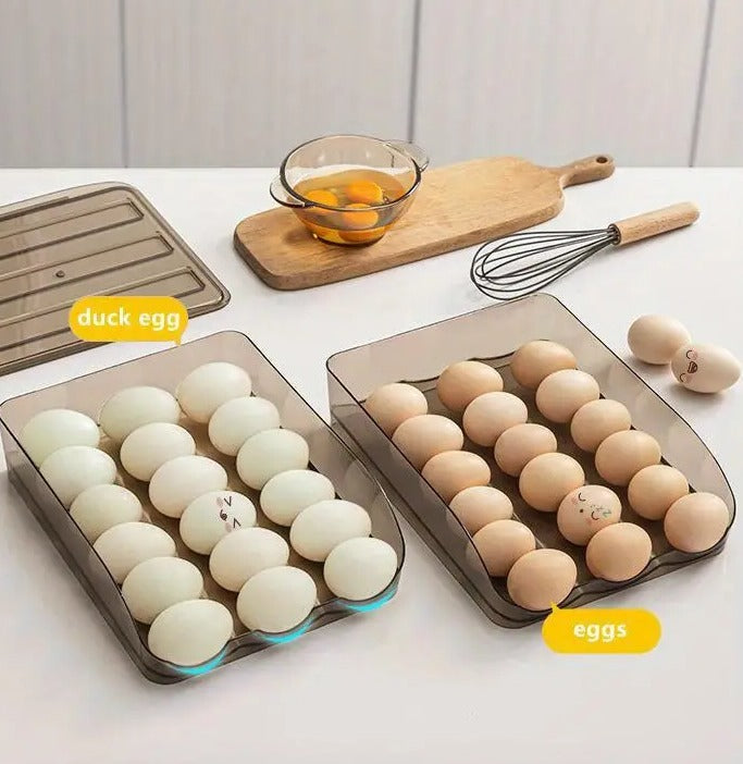 DISPENSADOR DE HUEVOS 🥚 TRANSPARENTE