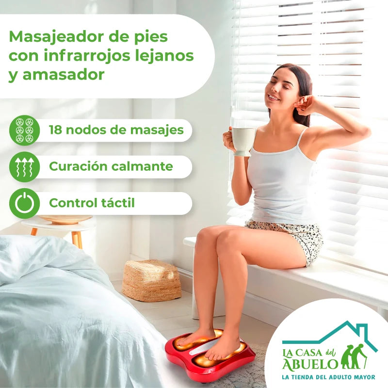 MASAJEADOR DE PIES INFRAROJO