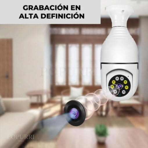 FOCO CAMARA INTELIGENTE 360 GRADOS