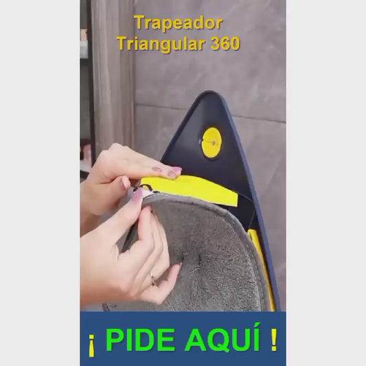 TRAPEADOR TRIANGULAR 360° - AZUL