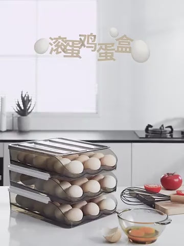 DISPENSADOR DE HUEVOS 🥚 TRANSPARENTE